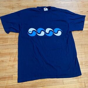 Nike Men's L Blue Graphic short sleeve T-Shirt